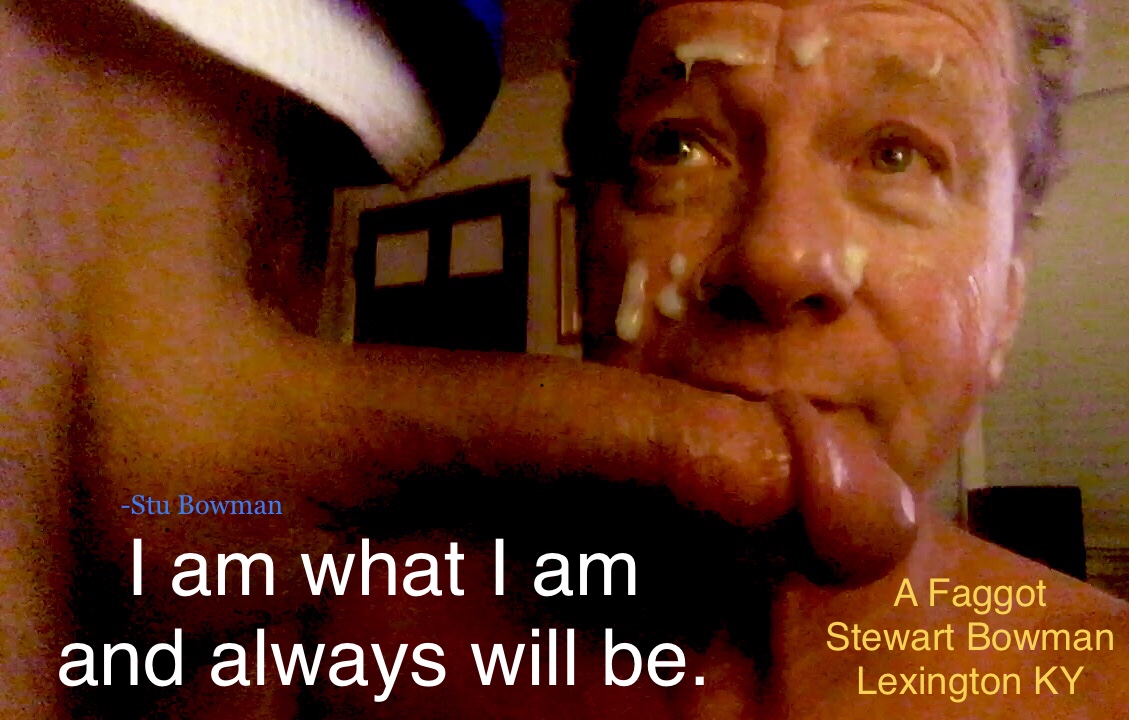 Cocksucking faggot is all he will ever be