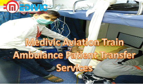 Get Low-Cost Train Ambulance Service in Delhi by Medivic Aviation