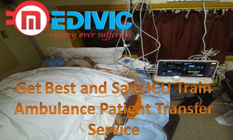 Get Medical Train Ambulance Service in Guwahati at Low-Cost