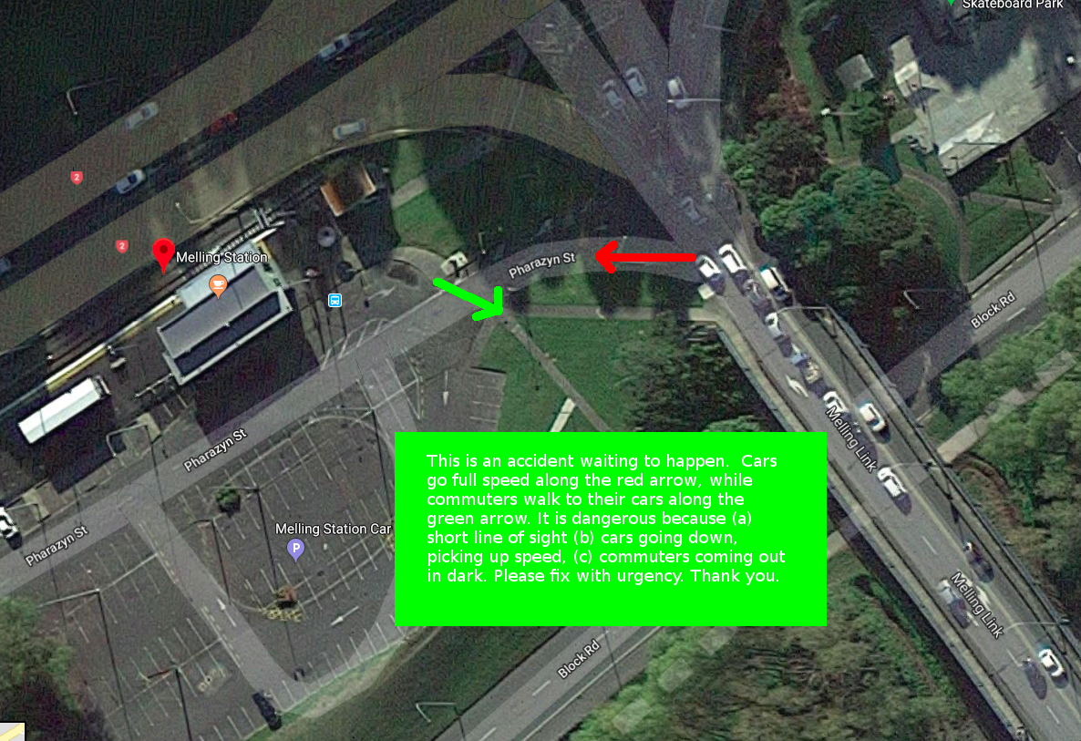 Melling Station  Accidi