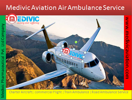 Medivic Air Ambulance Services in Jabalpur with Medical Facility