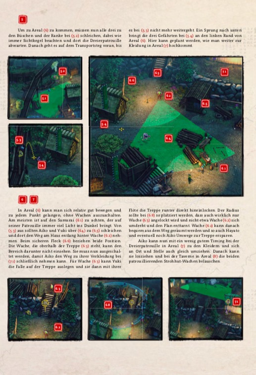 Shadow Tactics Strategy Guide - German Version