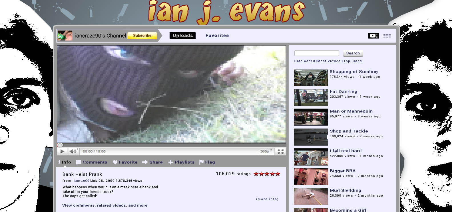 Ian J. Evans YouTube Channel