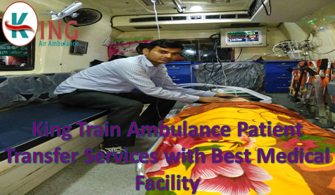 King Train Ambulance Services in Silchar at the Reasonable Cost
