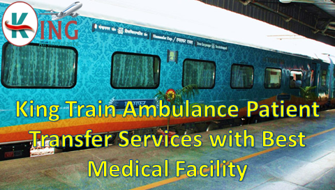 Get ICU King Train Ambulance Services in Delhi at Reasonable Cost