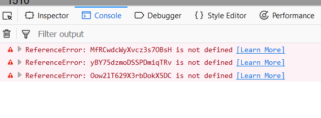 error