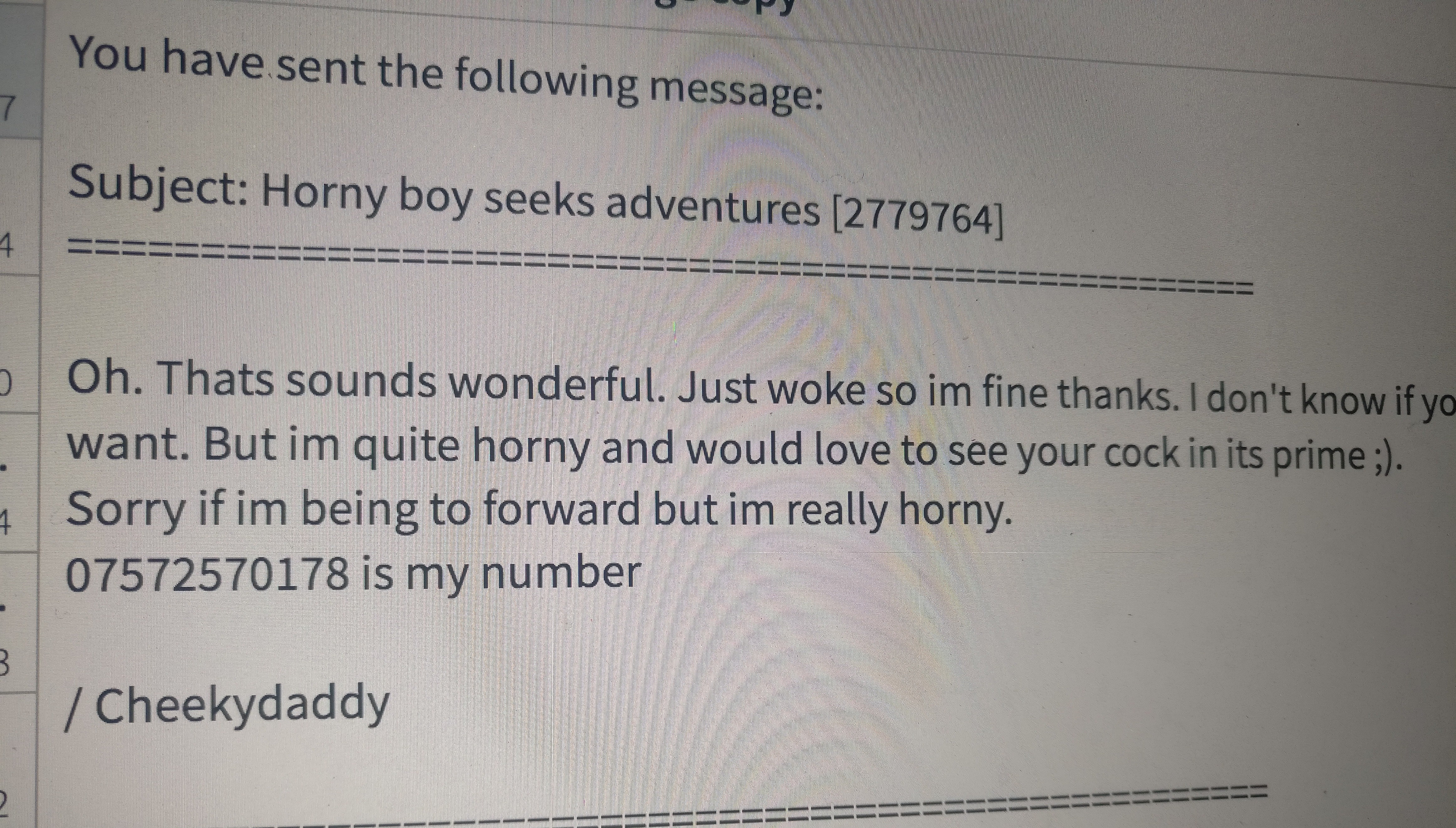 My sexy chat with maybe a date?