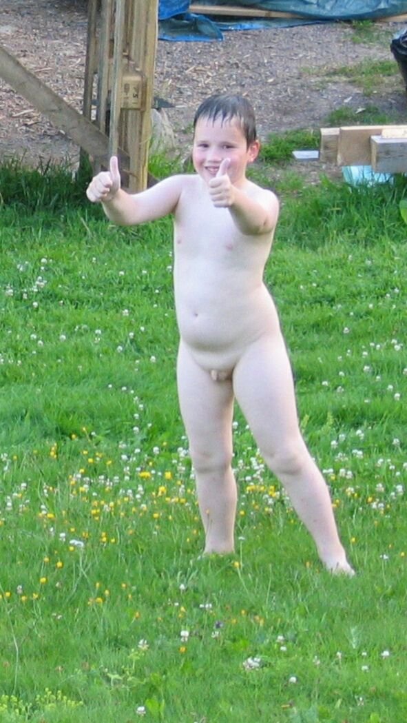 my lil brother Joshua naked he's so cute!