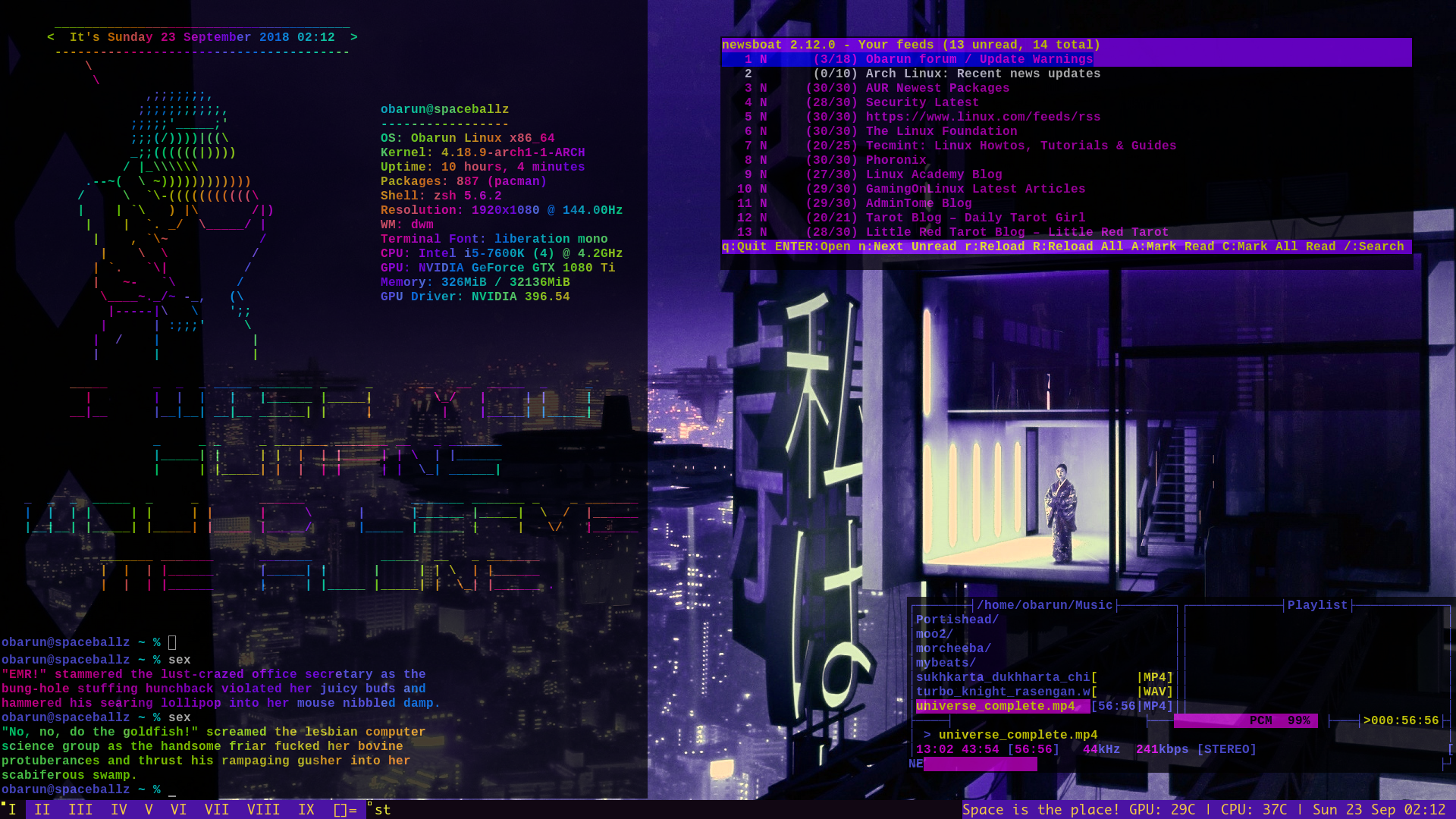 [Linux] My Desktop Screenshot