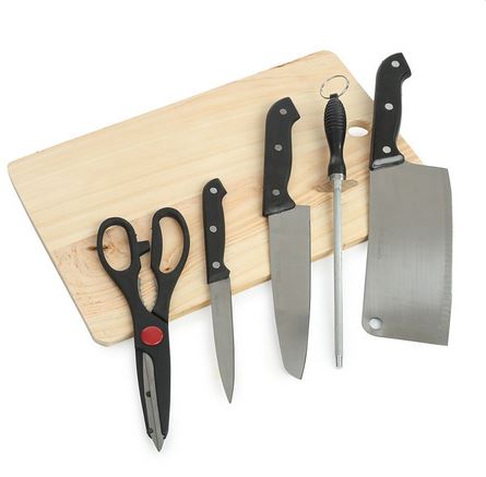 Cutting Board with Knives set