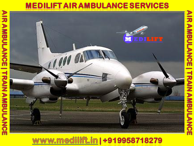 Medilift Air Ambulance Services in Delhi