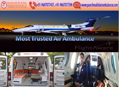 Advanced Facilities Air Ambulance Service in Ranchi with Doctor