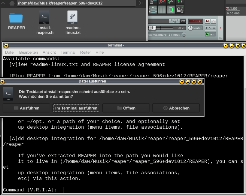 Reaper-install