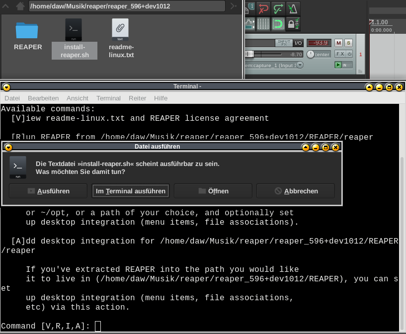 Reaper-install