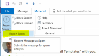 SPAM Screenshot