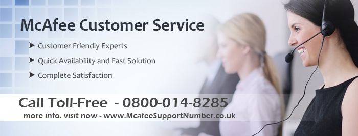McAfee Customer Service Phone Number 0800-014-8285