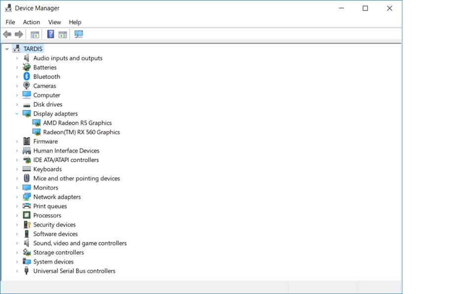 device manager