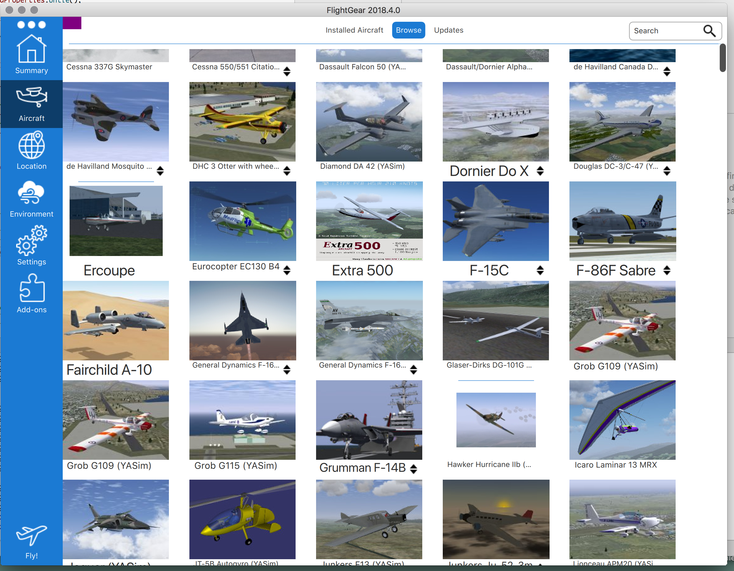 Test grid view