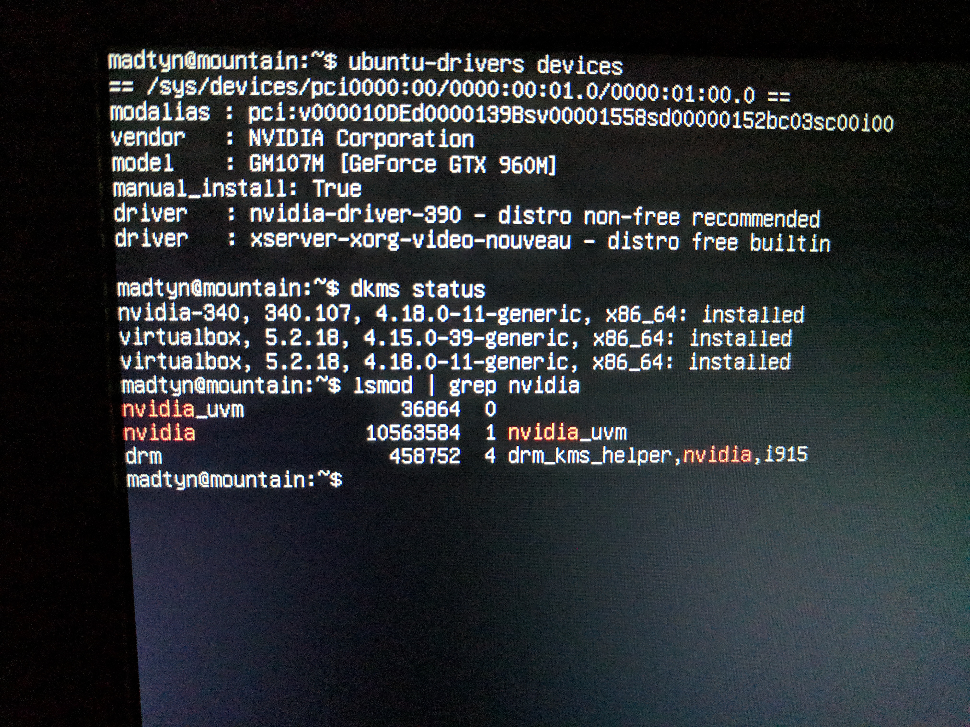 Dkms & ubuntu-drivers