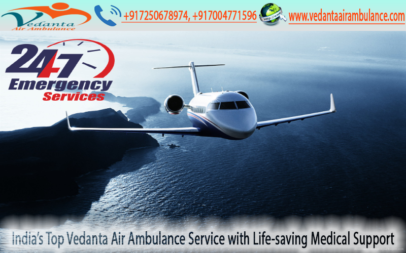 Completely Satisfied Vedanta Air Ambulance from Darbhanga| Air Ambulance Service in Darbhanga