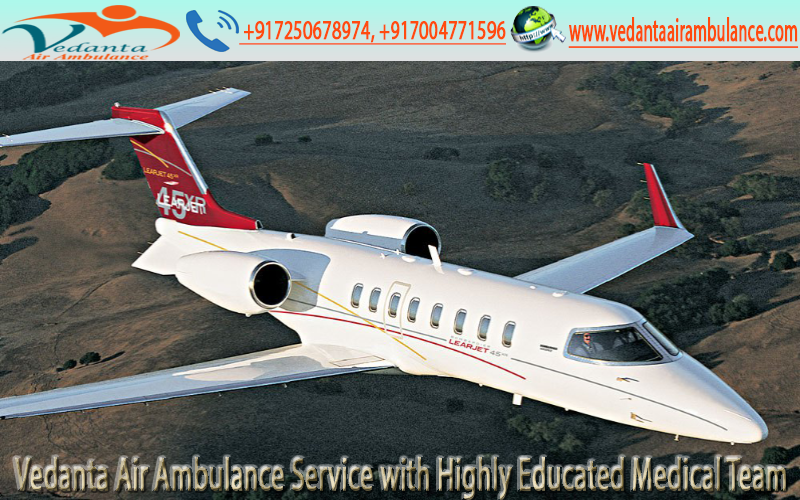 Cost Air Ambulance from Ahmadabad | Medical Faculty Air Ambulance Service in Ahmadabad