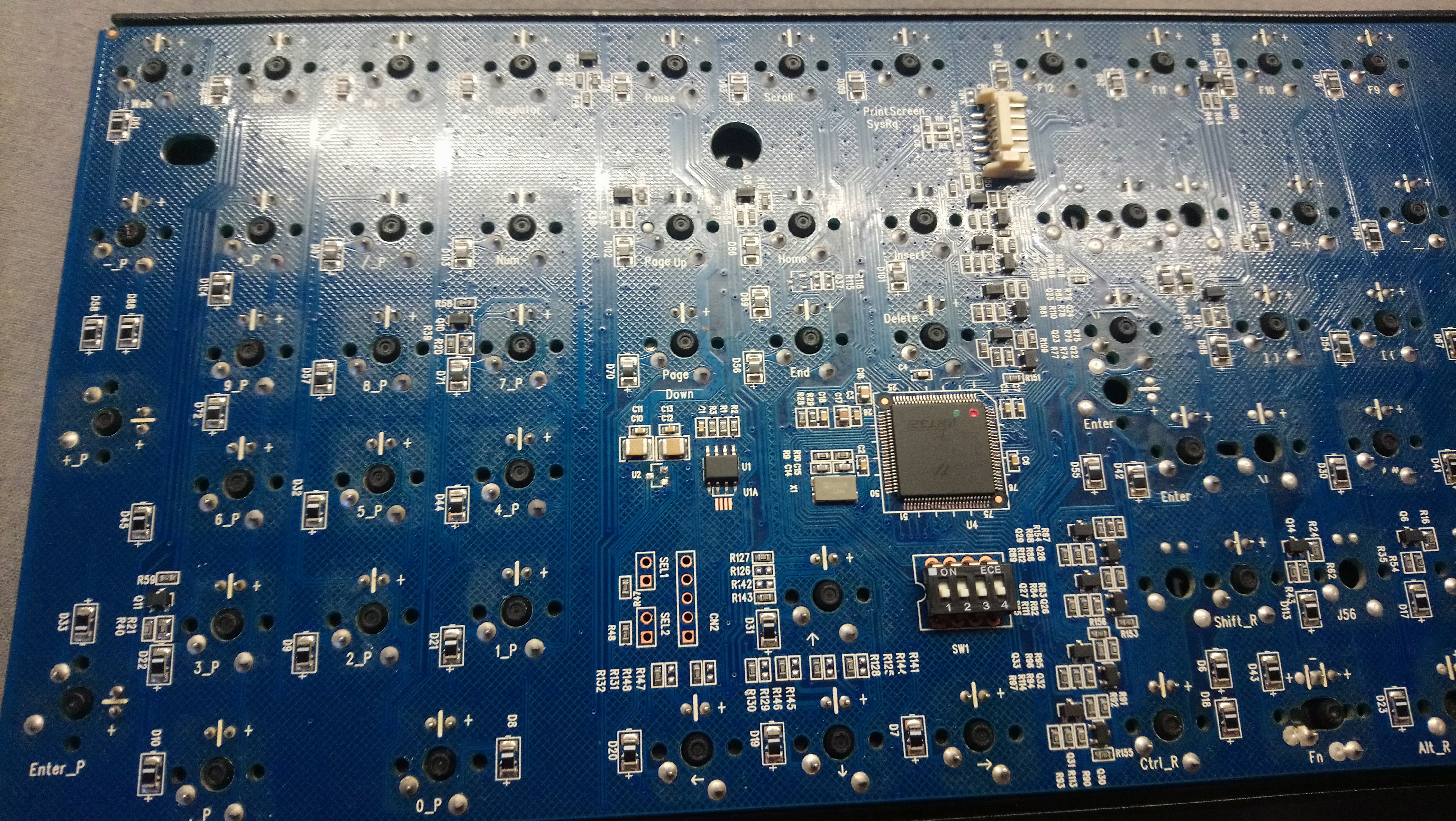 Problem area without transistor