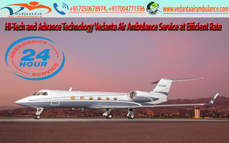 Vedanta Air Ambulance from Aurangabad with World-Class Medical Care