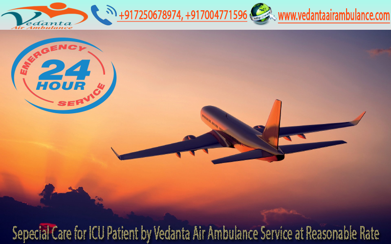 Bed to Bed Transfer Service by Vedanta Air Ambulance Service in Chandigarh