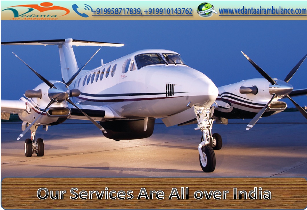 Medevac Life-Support for ICU Patients by Vedanta Air Ambulance Service in Hyderabad