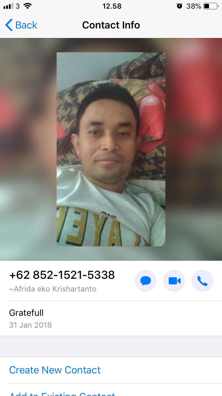 Wajah pelaku