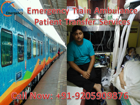 Get Falcon Emergency Train Ambulance Service in Bhopal Best and Low-Cost