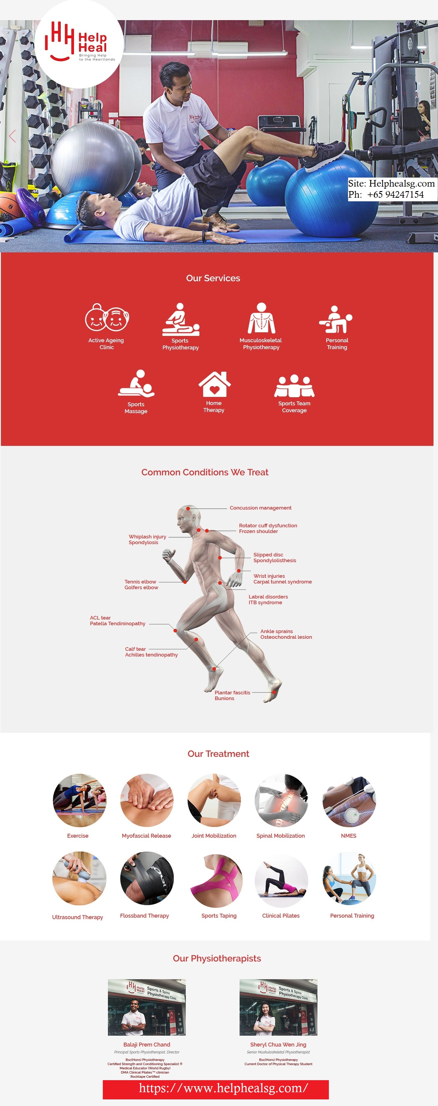Physiotherapy Clinic Singapore