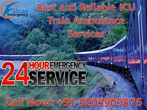 Get Best and Safe ICU Train Ambulance Services in Jaipur - Falcon Emergency