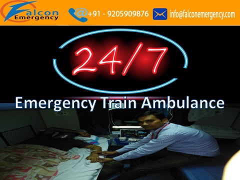 Get Fast and Safe Train Ambulance Services in Kolkata - Falcon Emergency