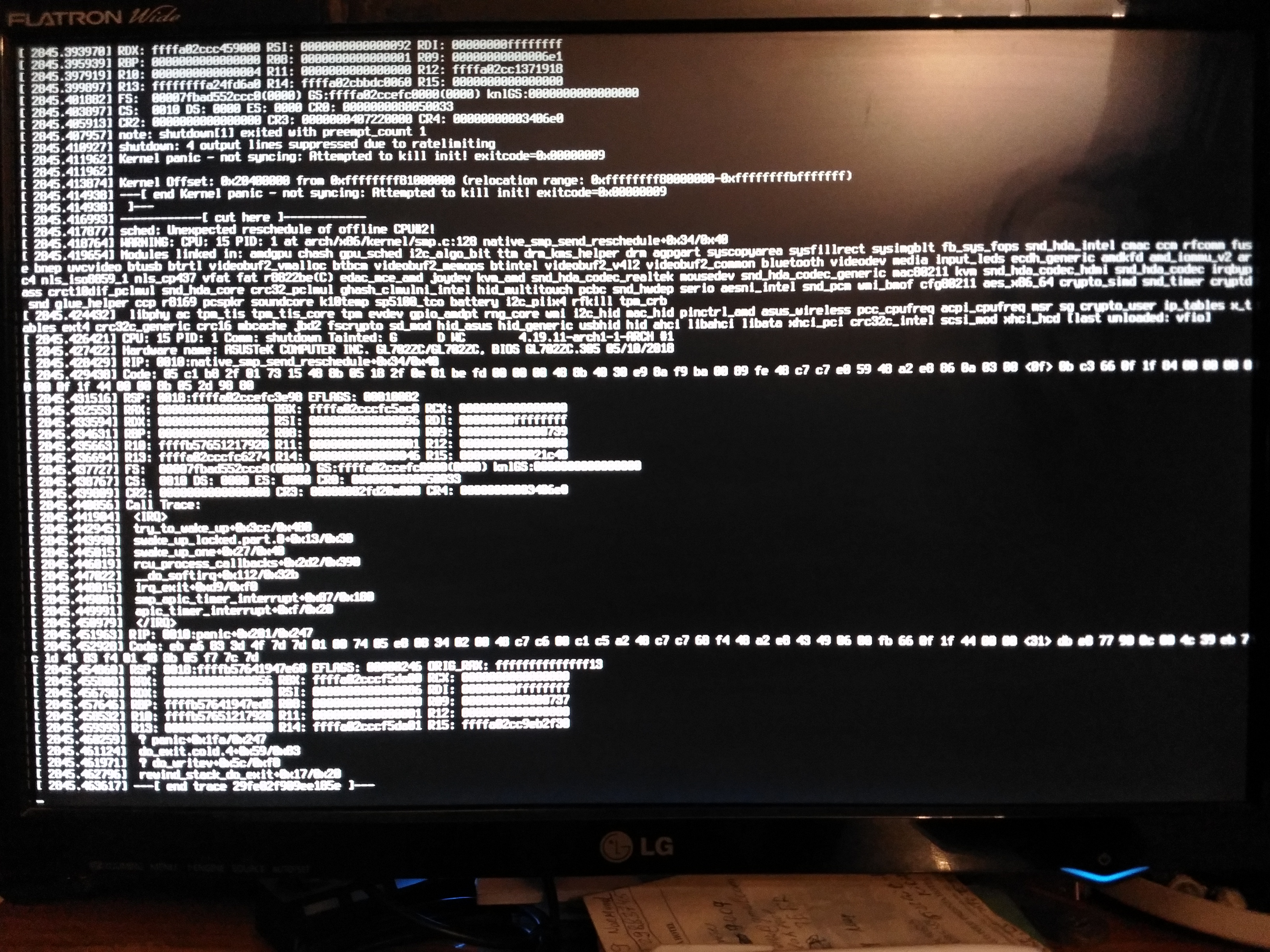 kernel panic