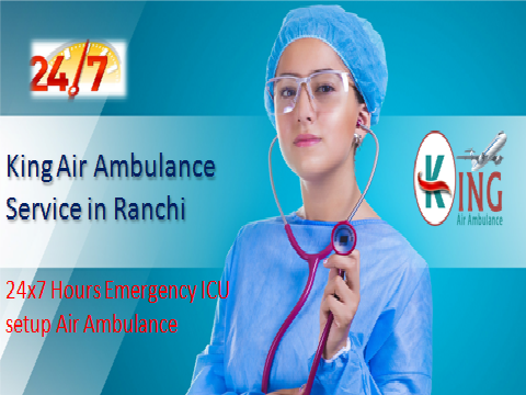 Low Cost King Air Ambulance Ranchi