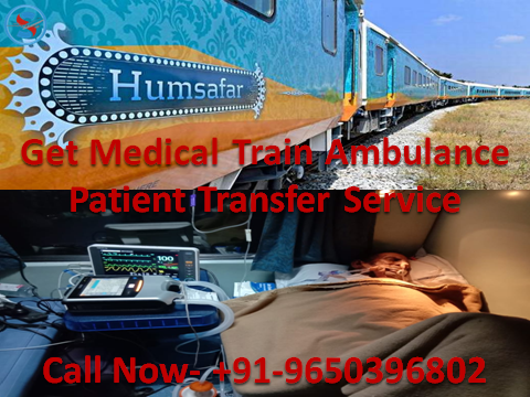 Get Emergency Train Ambulance Service in Guwahati for Patient Shifting