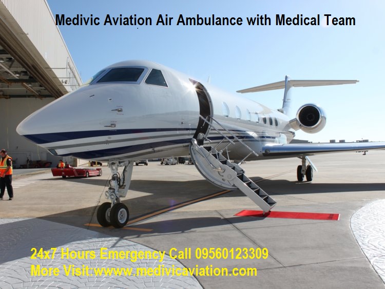 Get Low Cost International Medivic Air Ambulance in Mumbai