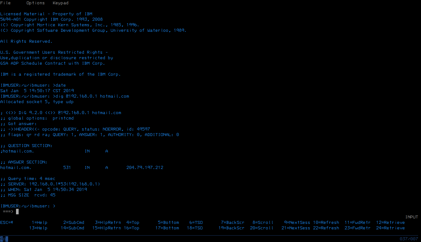 unix in zos