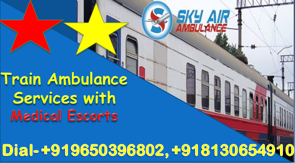 Get Sky Train Ambulance from Delhi to Mumbai with the Best ICU Facility