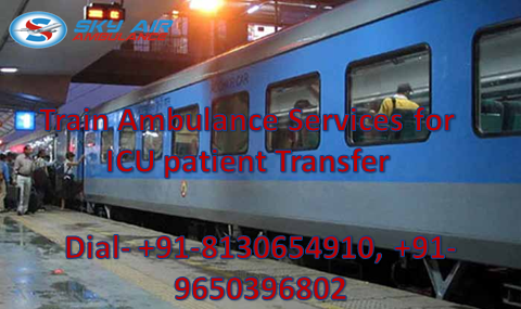 Avail Sky Train Ambulance from Mumbai to Delhi at the Reasonable Cost