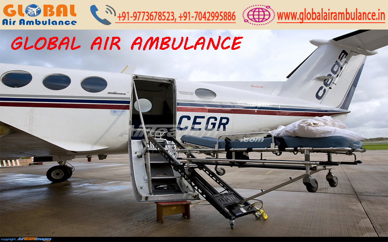 Global Air Ambulance in Patna at low-cost