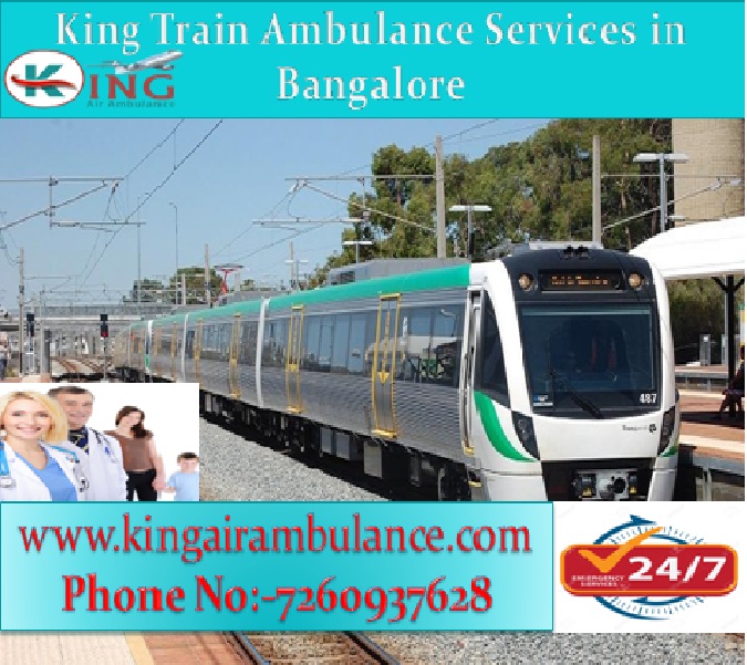 Book the Outstanding Train Ambulance Services from Bhopal and Bangalore