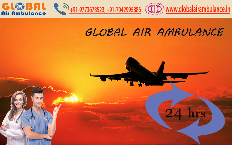 Global Air Ambulance Service from Silchar at Manageable Cost