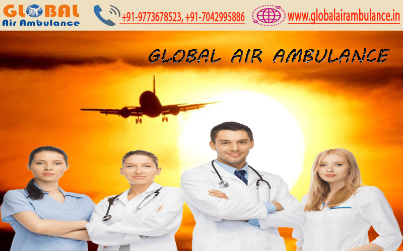 Global Air Ambulance Services from Siliguri at Least-cost