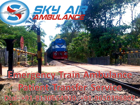 Get Emergency Train Ambulance from Jamshedpur to Delhi with all ICU Facility