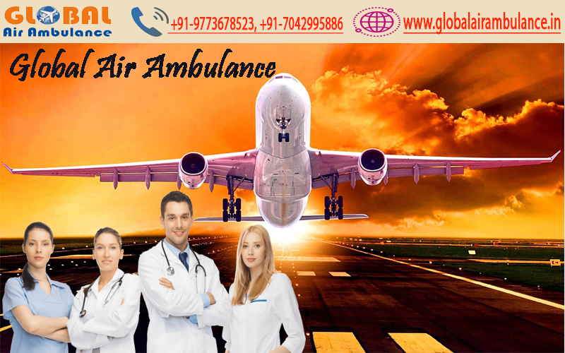Emergency Service Available- Global Air Ambulance Service in Jamshedpur at Least-cost