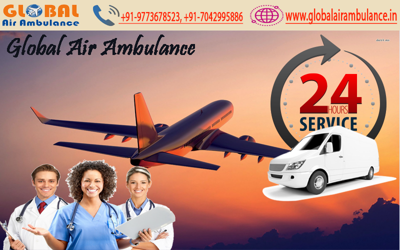 Global Air Ambulance from Lucknow with Reasonable price