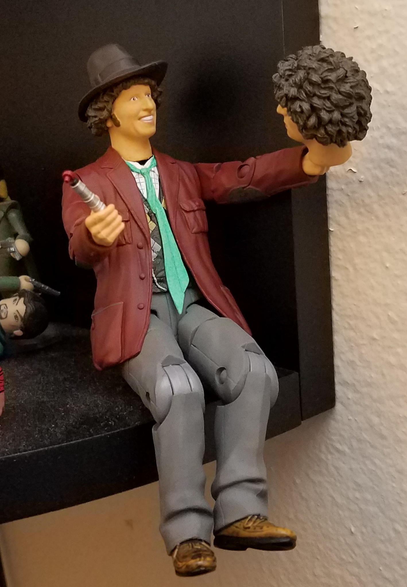 4th Doctor, talking to himself