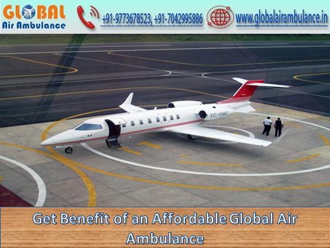 Get Global Air Ambulance in Patna for Transfer of Critical Patient
